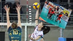 Zwycięstwo okupione groźną kontuzją. Siatkarka opuściła boisko na noszach 