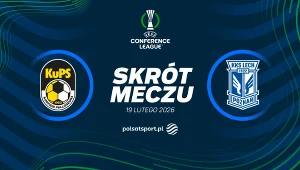 KuPS - Lech Poznań. Skrót meczu. WIDEO