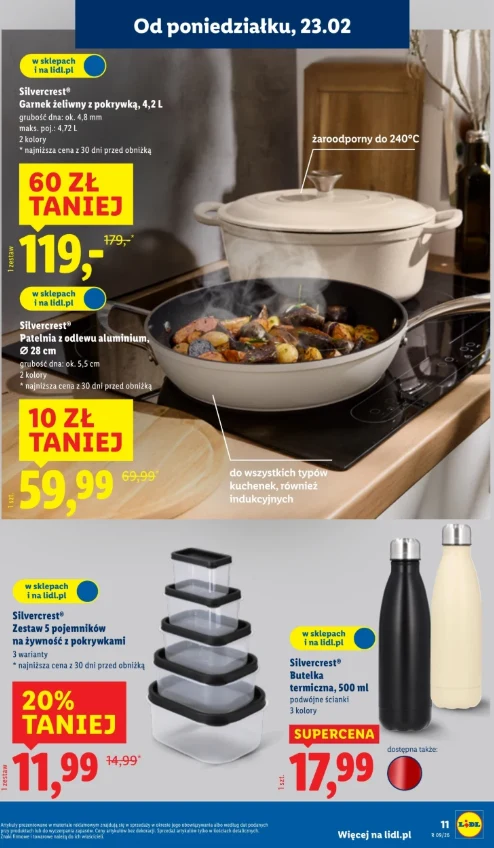 Część gazetki Lidla obowiązującej od 23.02 do 28.02. Część gazetki Lidla obowiązującej od 23.02 do 28.02.