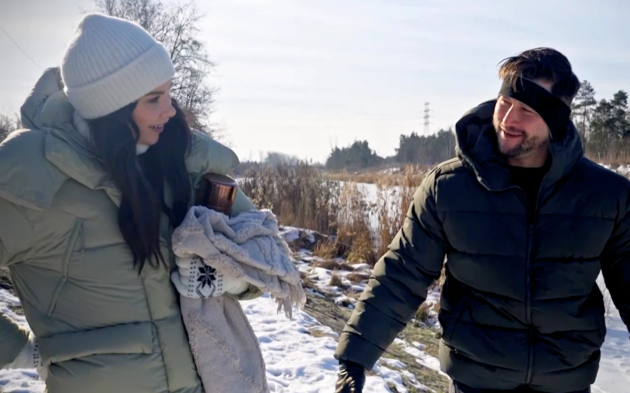 Z Piotrem Mrozem spotkała się reporterka "halo tu polsat" Ania Rubaj