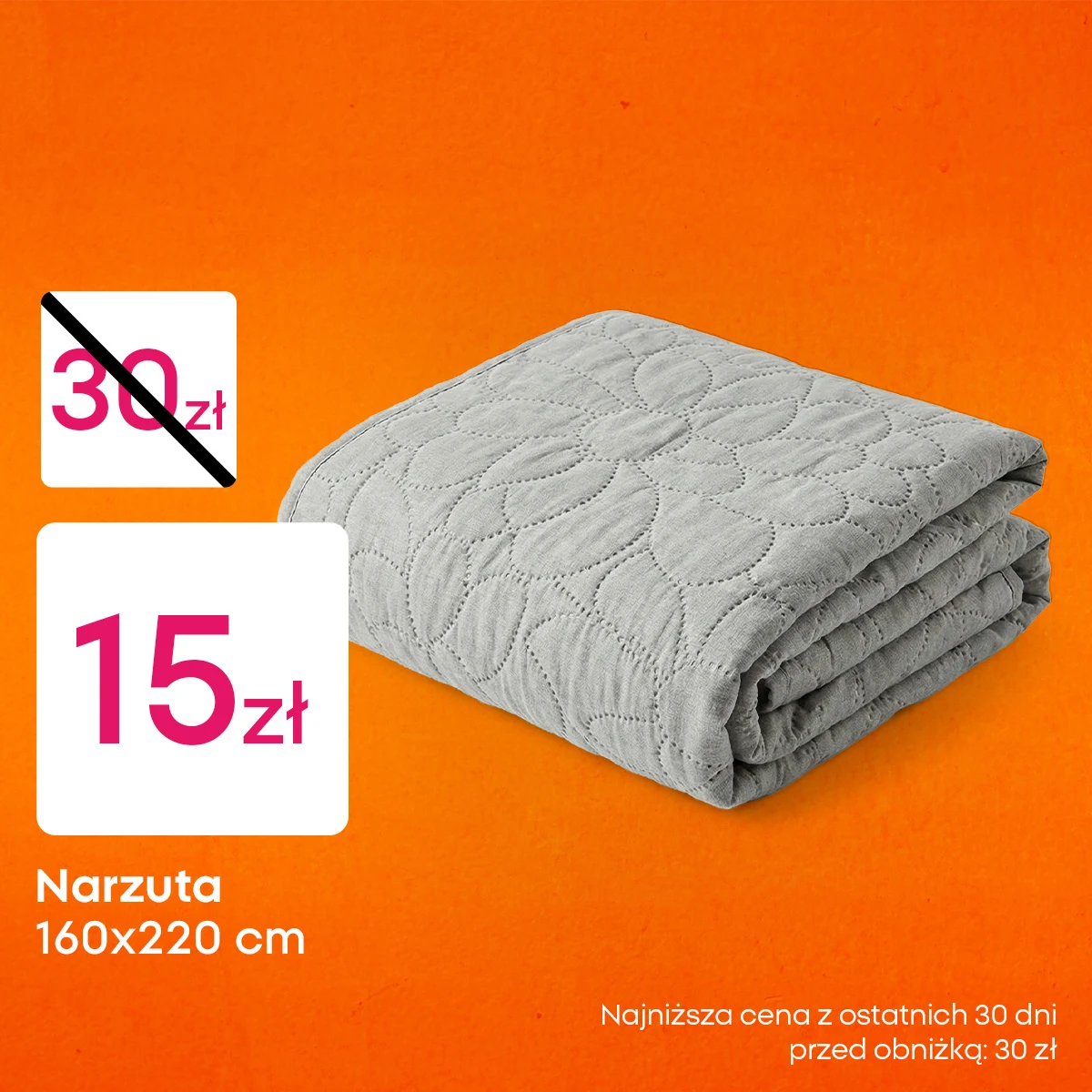 Narzuta 160x220 cm