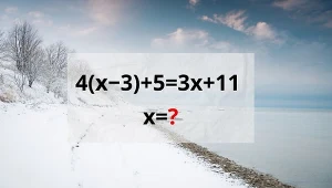 Arcytrudne równanie dla najlepszych. Większość nie jest w stanie go rozwiązać