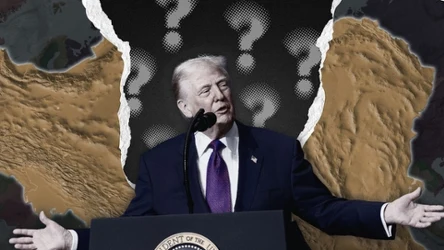 Po co Trumpowi wojna z Iranem? Kolaż: Lidia Ławecka