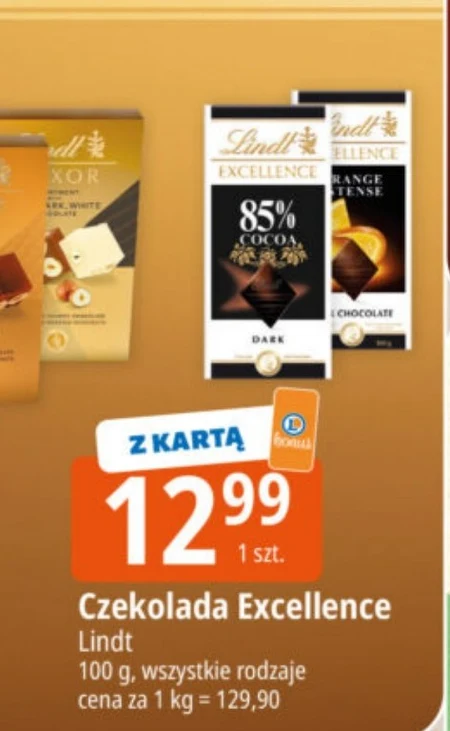 Шоколад Lindt