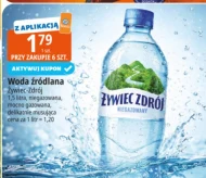 Woda źródlana Żywiec zdrój
