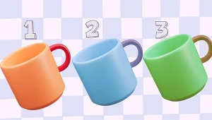 Test z trzema kubkami ujawnia twoją prawdziwą naturę. Który wybierasz? 