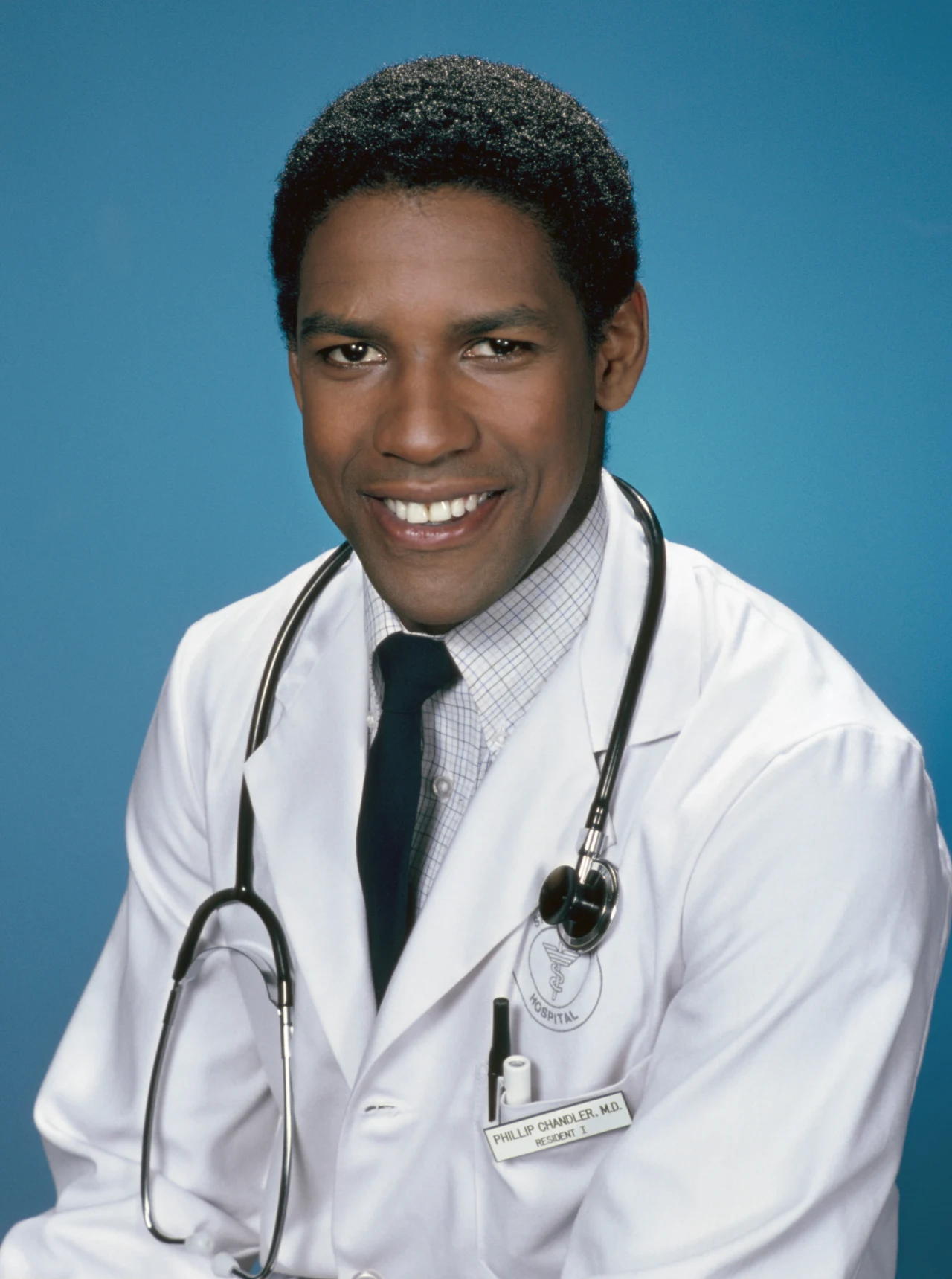 Denzel Washington w serialu "St. Elsewhere" w 1992 roku