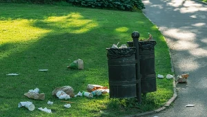 Czego pod żadnym pozorem nie można wyrzucać do kosza ulicznego?