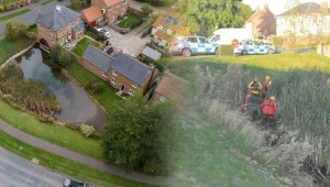 Miejsce tragicznego wypadku 23-letniego Polaka w Anglii