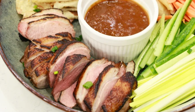 Pierś z kaczki z przepisu Karoliny Stolarskiej-Bigos