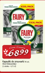 Kapsułki do zmywarki Fairy