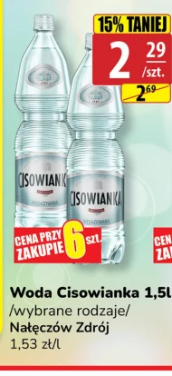Woda Cisowianka