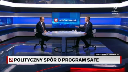 Prezydent zawetuje program SAFE? Przydacz w ''Gościu Wydarzeń'': Tak czy siak, będzie pewnie krytykowany za swoją decyzję