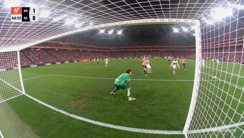 Guruzeta otworzył wynik spotkania Athletic Club - Elche CF. WIDEO (Eleven Sports)