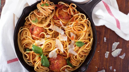 Spaghetti z klopsikami