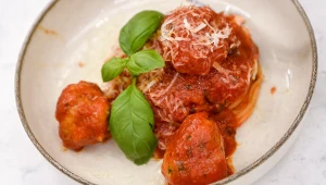 Spaghetti z klopsikami od Mateusza Gesslera