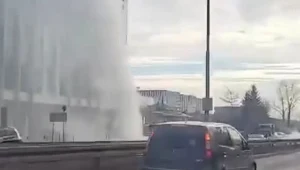 Awaria sieci ciepłowniczej w Krakowie