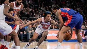 Jeremy Sochan rozegrał drugi mecz w barwach New York Knicks