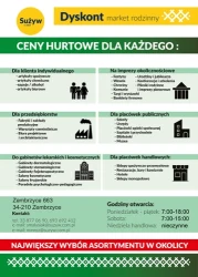 Codziennie taniej niż myślisz - Sużyw