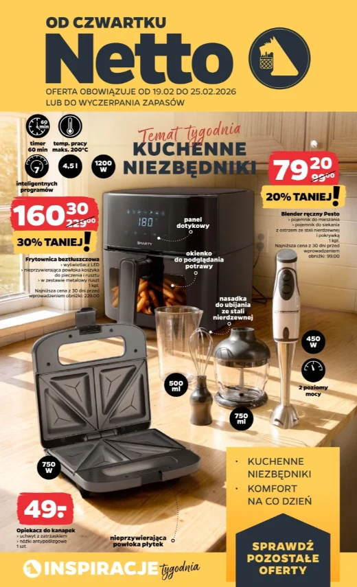 Gazetka promocyjna Netto (oferta obowiązuje 19.02–25.02.2026) Gazetka promocyjna Netto (oferta obowiązuje 19.02–25.02.2026)