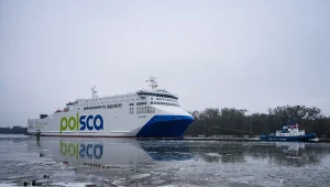 Jantar Unity to pierwszy od lat prom zbudowany w polskiej stoczni