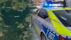 Szukali ekstremalnych wrażeń na zamarzniętych Śniardwach. Wkroczyła policja