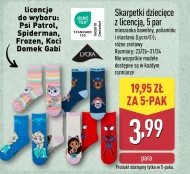 Skarpetki dziecięce Lycra