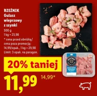 Gulasz wieprzowy Rzeźnik