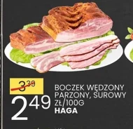 Boczek surowy Haga