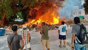 Kuba tonie w odpadach. Na ulicach Hawany nieodebrane śmieci stają w płomieniach
