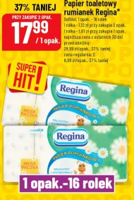 Papier toaletowy Regina