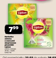 Herbata zielona Lipton
