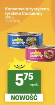 Konserwa turystyczna Codzienny