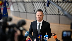 Minister spraw zagranicznych Węgier Peter Szijjarto