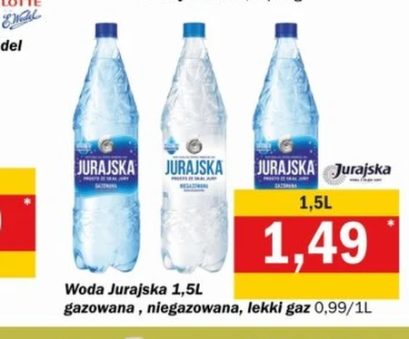 Негазована вода Jurajska