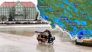 Podtopienia w Szczecinie. We wtorek w wielu regionach popada deszcz, lokalnie wymieszany ze śniegiem