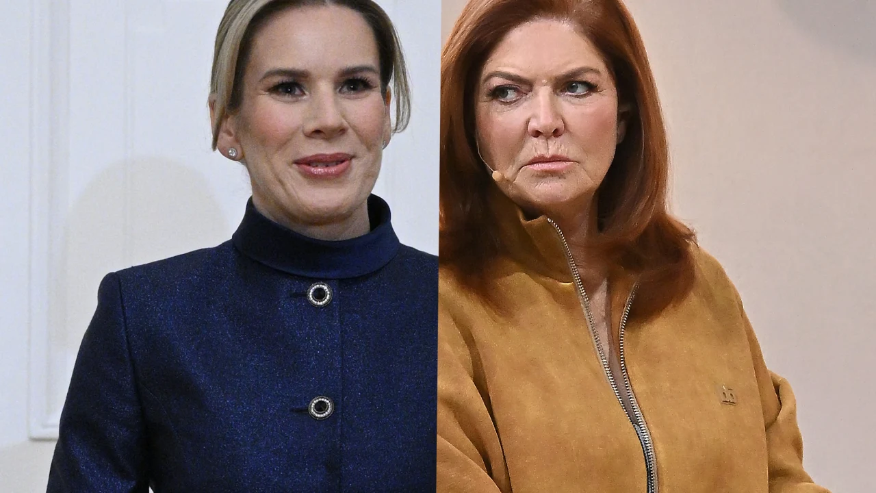 Marta Nawrocka i Katarzyna Dowbor