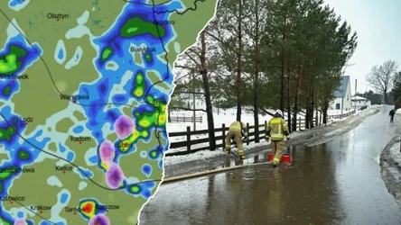 Dzień będzie deszczowy i pochmurny w praktycznie całej Polsce. Na północnym wschodzie wieczorem i w nocy trzeba będzie uważać na niebezpieczne oblodzenie