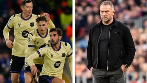 Tak Flick traktuje graczy, Lewy się nie spodziewał. Niemiec bez hamulców