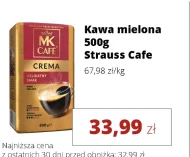 Kawa mielona MK Cafe
