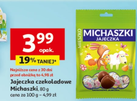 Шоколадні яйця Michaszki