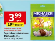 Jajeczka czekoladowe Michaszki