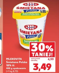 Śmietana Mlekovita