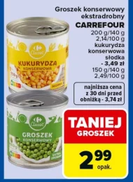 Консервований горошок Carrefour