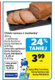 Chleb razowy Carrefour