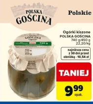 Ogórki kiszone Polska Gościna