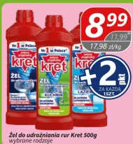 Набір для прочищення труб Kret