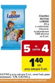 Ciastko z czekoladą Lubisie