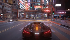 Cyberpunk 2077 wygląda olśniewająco w 4K i 170 klatkach. Spójrz na ten klip