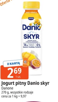 Jogurt pitny Danone